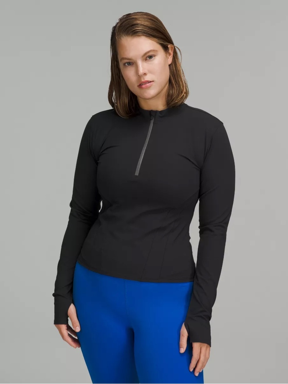 Lululemon Luxtreme Running Half-Zip in Black